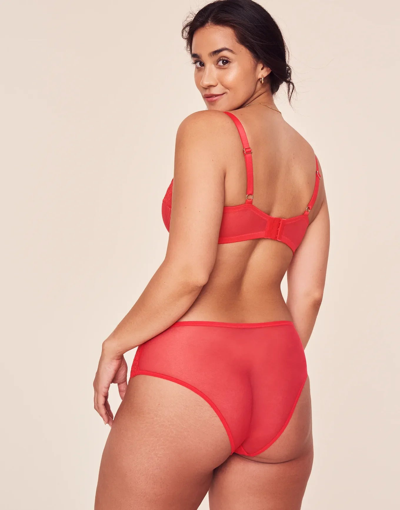 Adore Me Selma Contour Balconette in color Bittersweet and shape balconette
