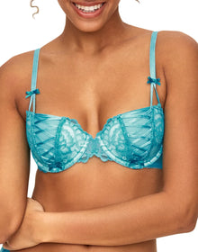 Adore Me Enny Contour Balconette in color Bluebird and shape balconette