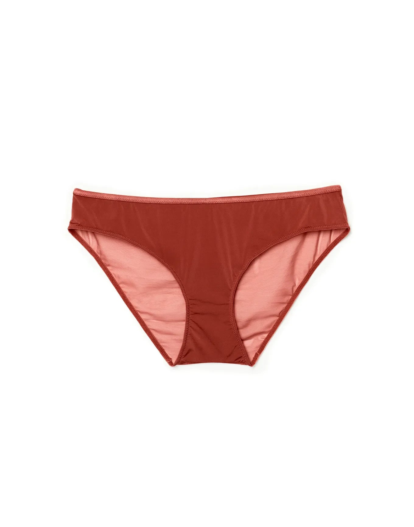 Adore Me Elora Bikini Panty in color Ketchup and shape bikini
