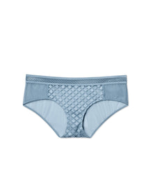 Adore Me Tatum Hipster Panty in color Ashley Blue and shape hipster
