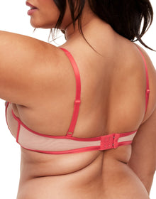 Adore Me Jayda Unlined Balconette in color Lotus Pond Embroidery C06 and shape balconette