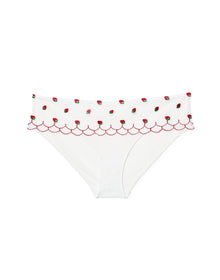 Adore Me Bettie Hipster Panty in color Bright White and shape hipster