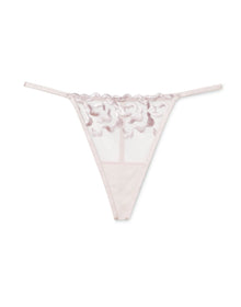 Adore Me Jestina G-String Panty in color Hushed Violet and shape g-string