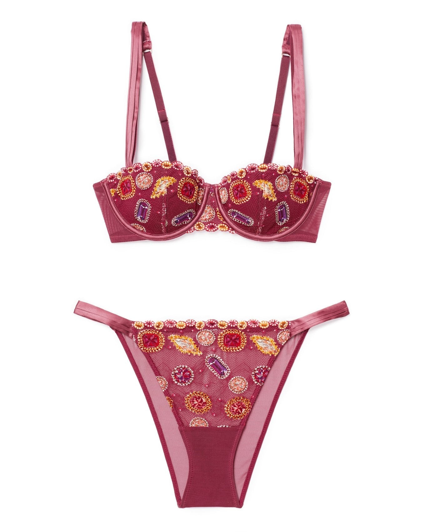 Adore Me Dianna Contour Balconette in color Gem Lace C02 and shape balconette