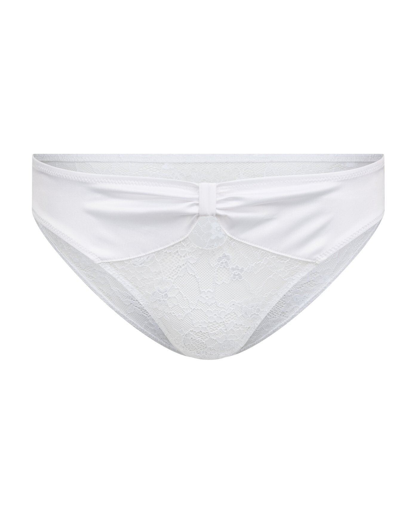 Adore Me Eira Bikini in color Bright White and shape bikini
