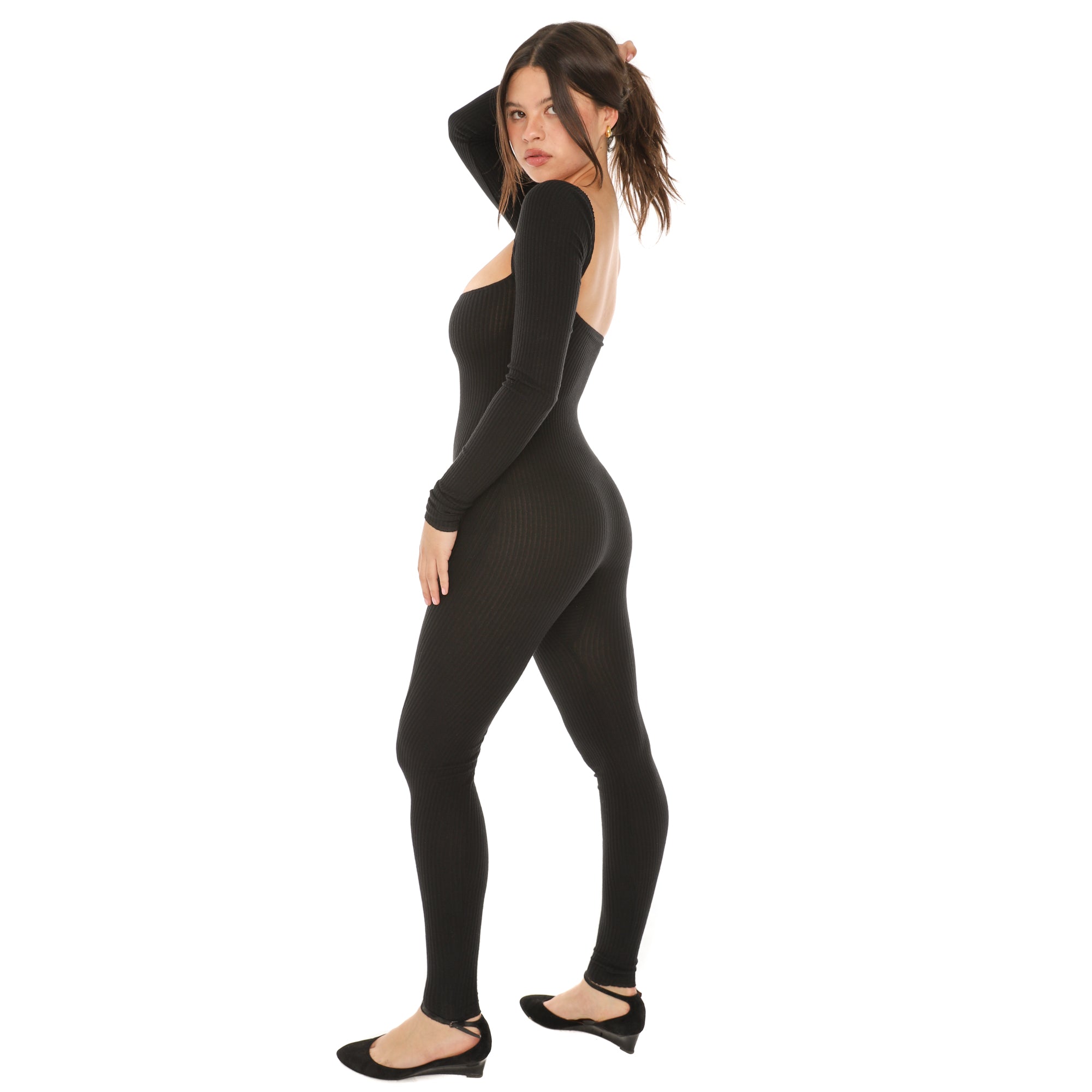 Are You Am I - Anke Catsuit **black