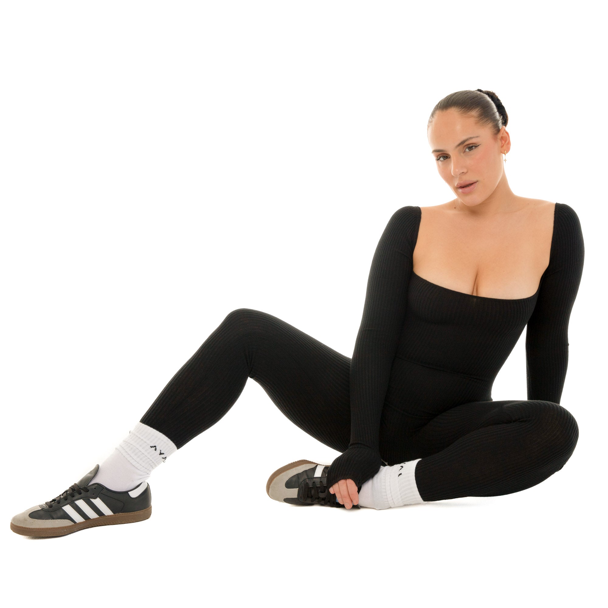 Are You Am I - Anke Catsuit **black