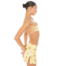 Are You Am I - Itsi Floral Skirt **lemon