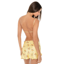 Are You Am I - Itsi Floral Skirt **lemon