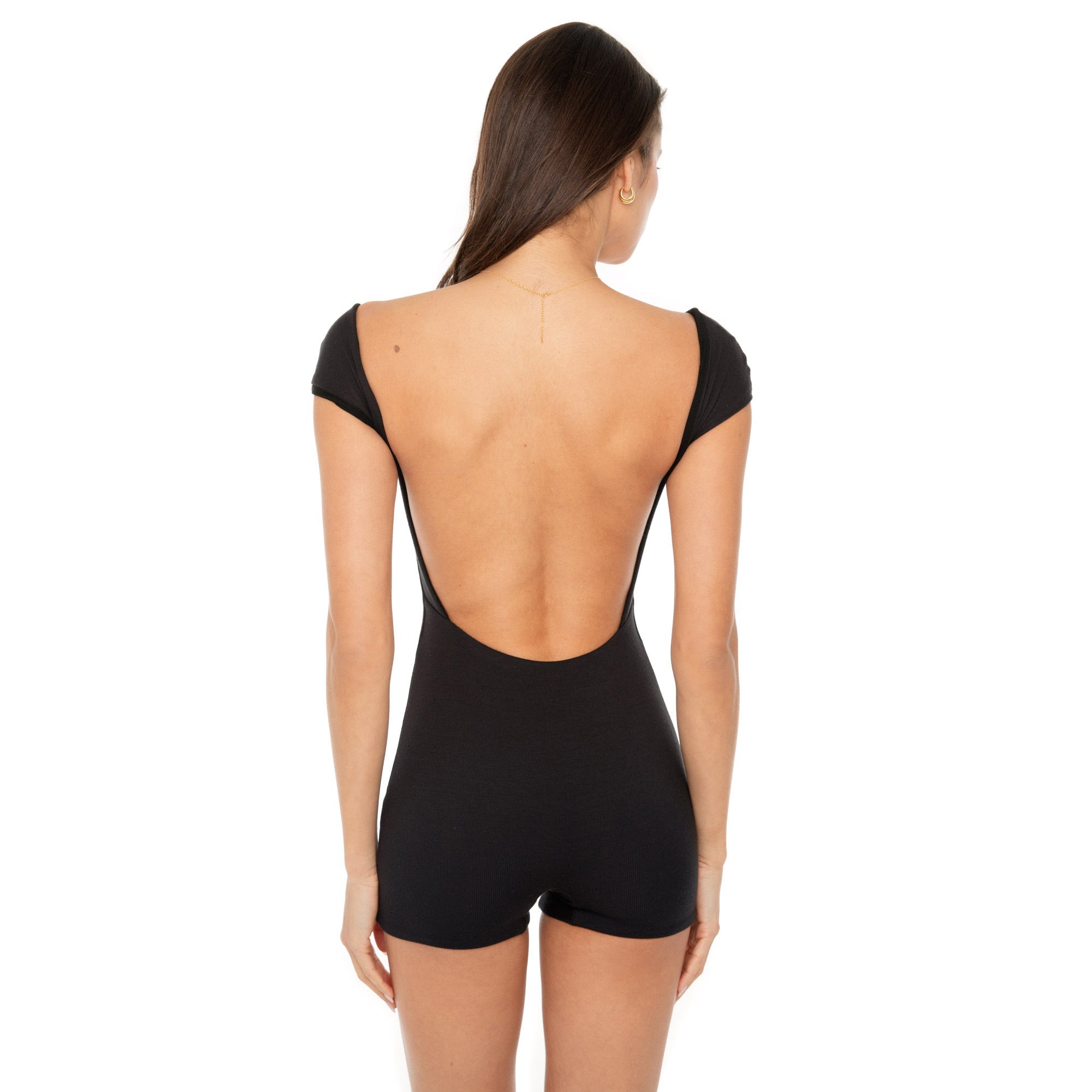 Are You Am I - Juna Romper **black