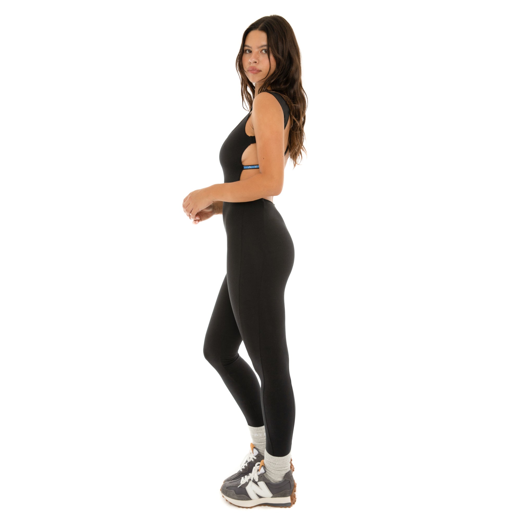 Are You Am I - Kaisa Catsuit **black