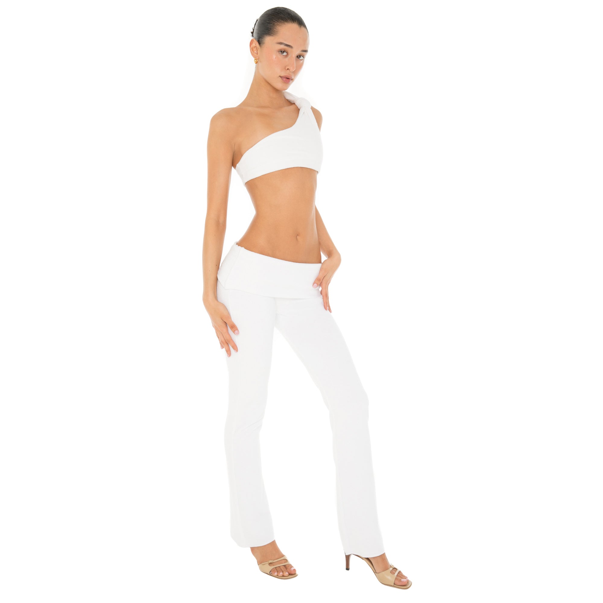 Are You Am I - Koki Pant **white
