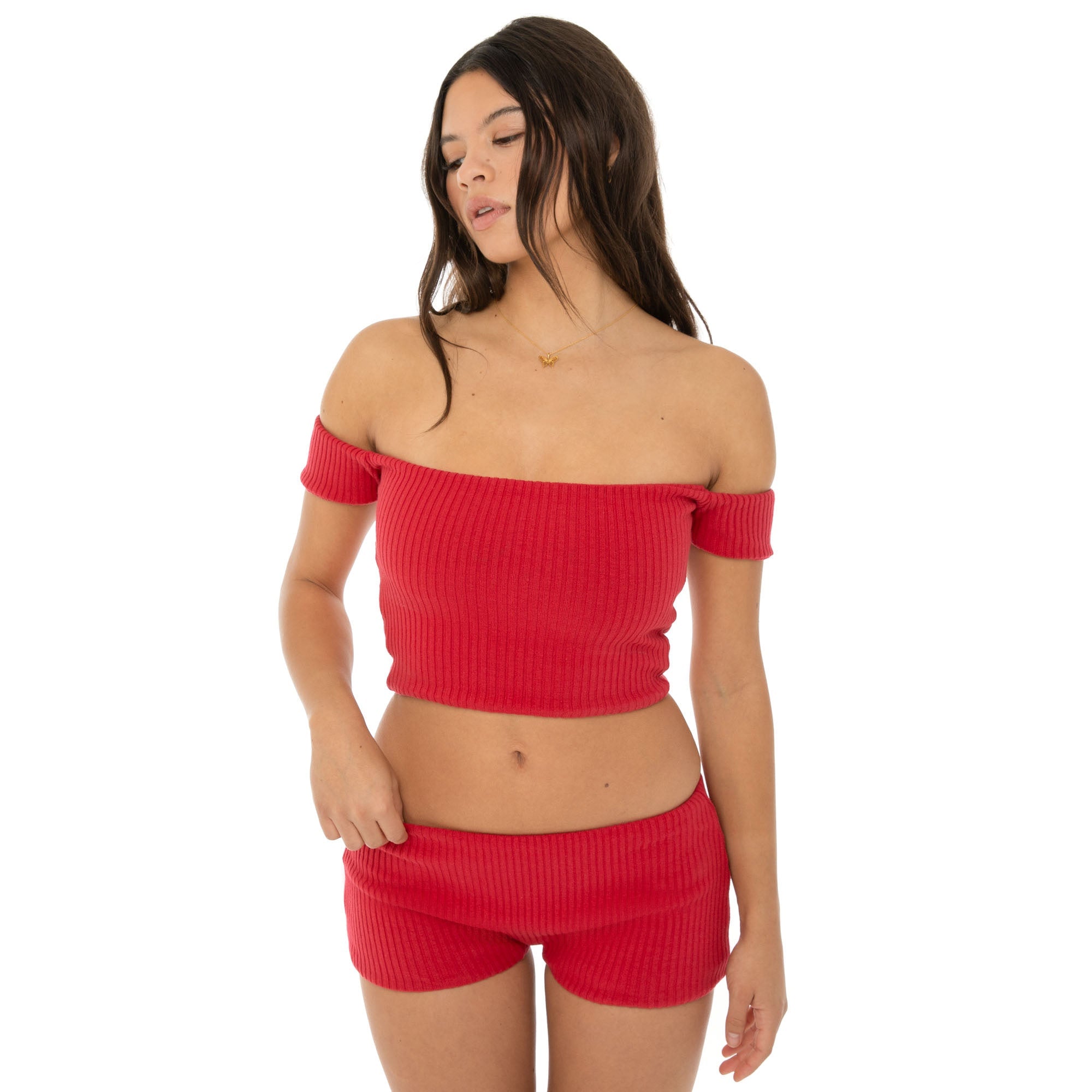 Are You Am I - Minka Short **red
