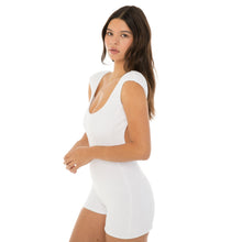 Are You Am I - Tati Romper **white