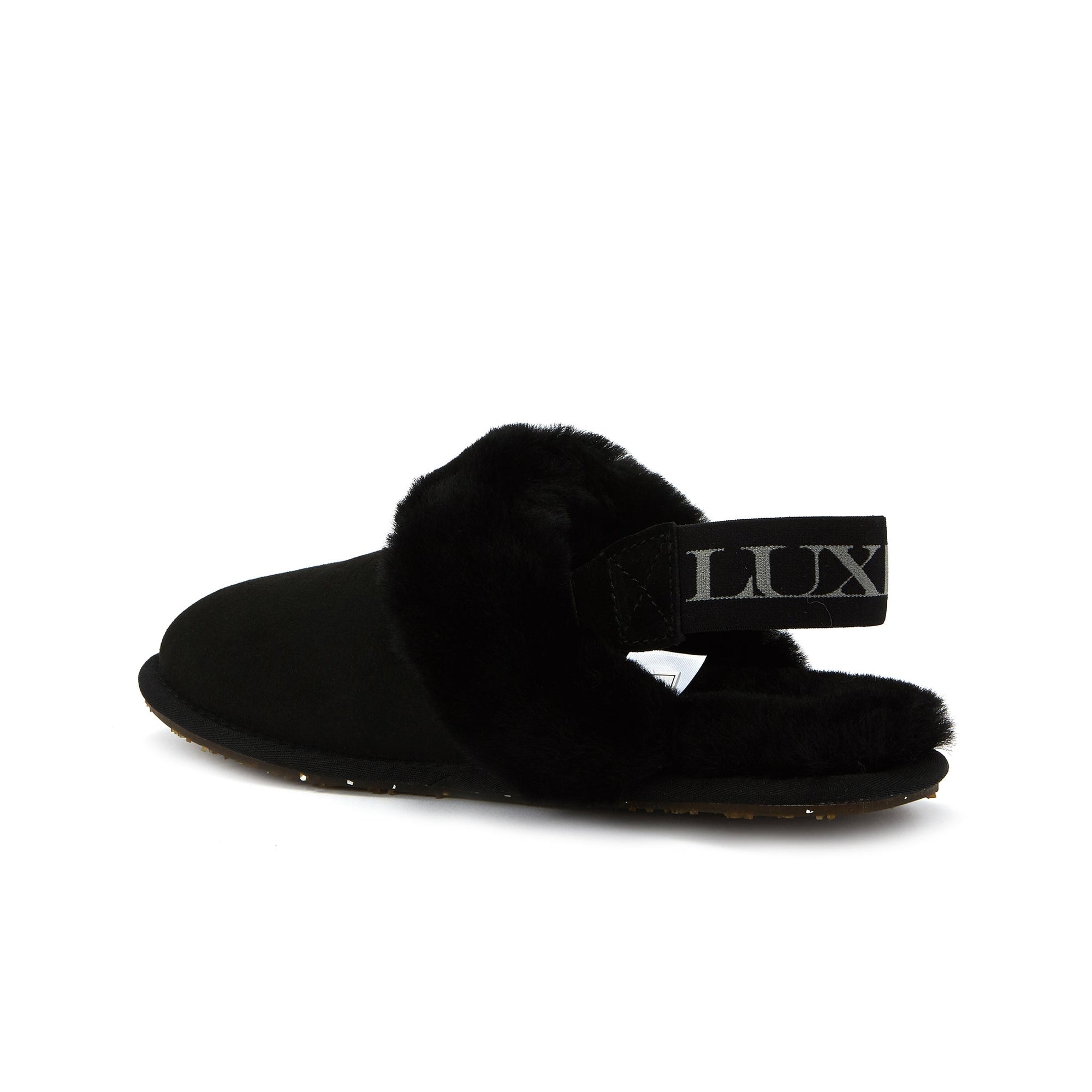 MULE SLINGBACK BLACK - Australia Luxe Collective