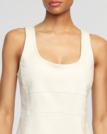 Simone | Bailey Cotton Twill Sculpted Top in Size Small