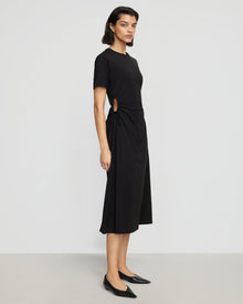 Bianca | Bashir Open-Side Jersey Dress Size Small