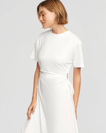 Joanna | Bashir Open-Side Jersey Dress in Size Small