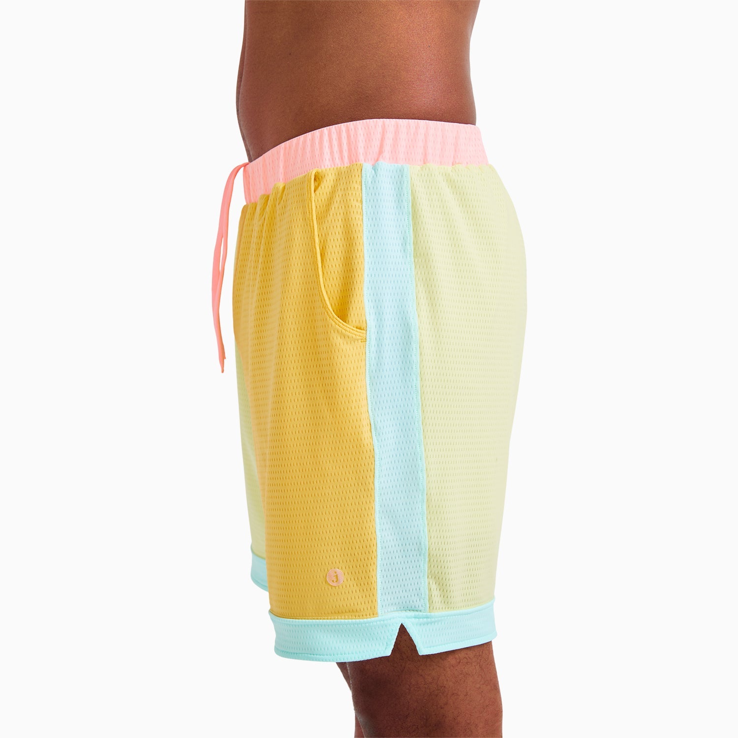 Breathable Mesh Lounge Shorts with Modal Lining | Block Party