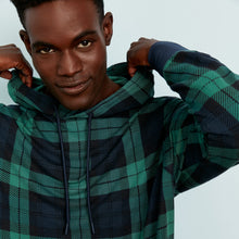 Modal French Terry House Hoodie | Black Watch/Navy