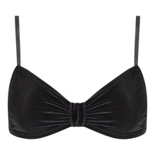 Devin Bikini Top | Black Velvet