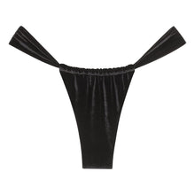 Sandra Bikini Bottom | Black Velvet