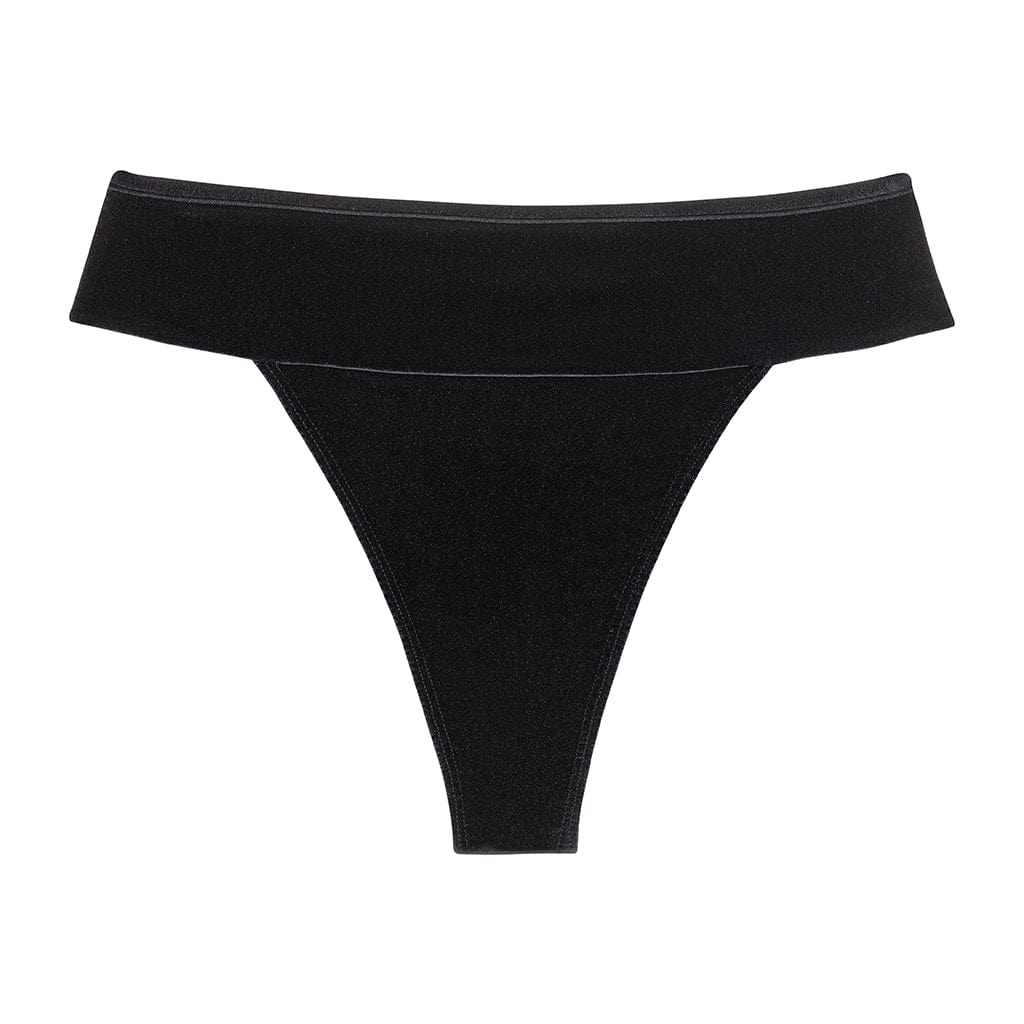 Tamarindo Binded Bikini Bottom | Black Velvet