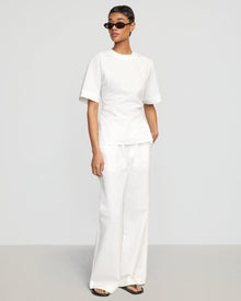 Simone | Blake Pleated Wide Leg Pant in Size Small