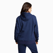 Heavyweight Recycled Fleece Hoodie | Navy/Black