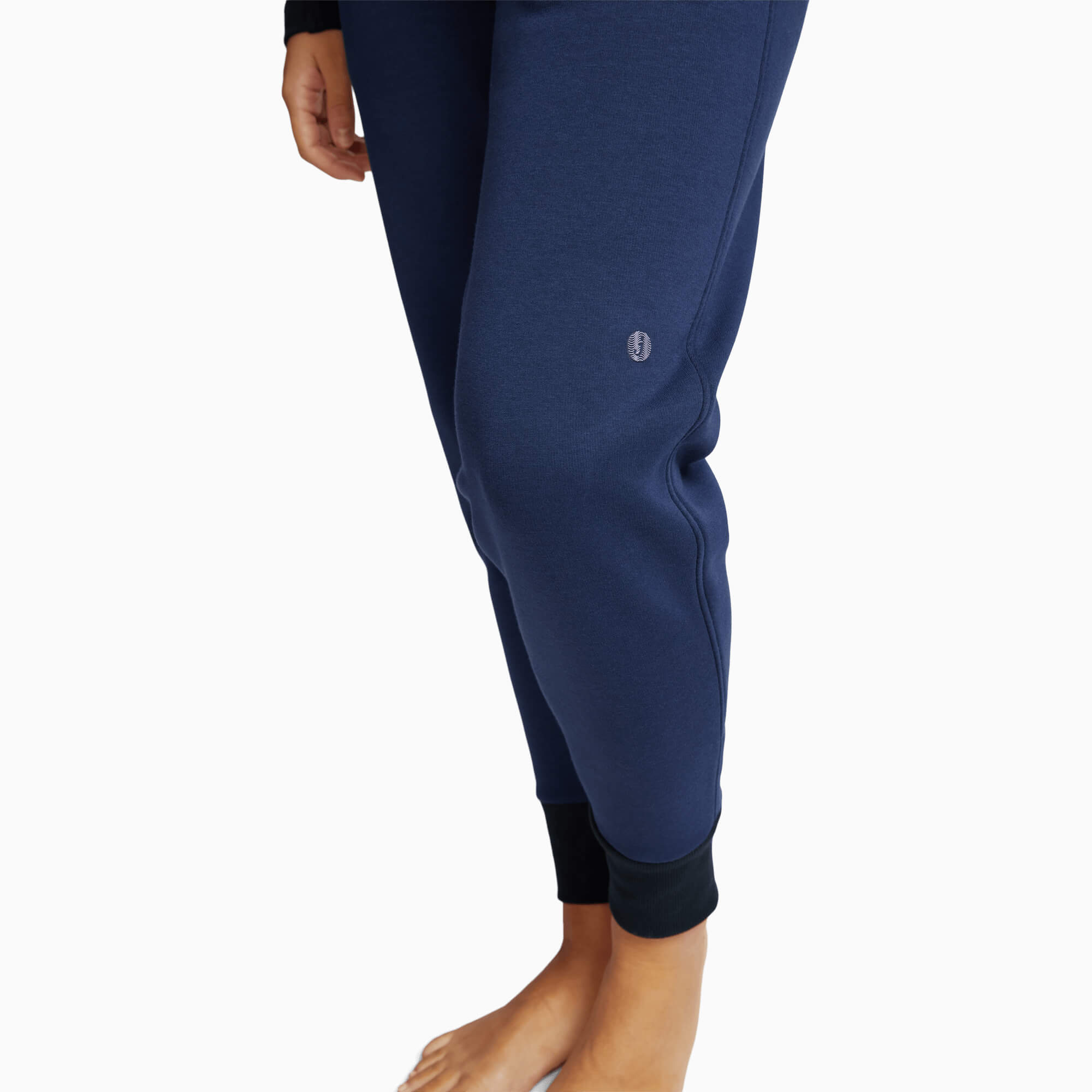 Chilluxe Brushed Fleece Joggers | Navy