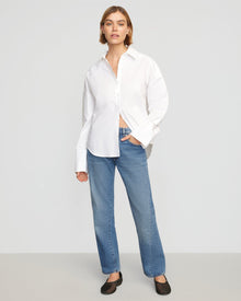 Joanna | Cleo Oversized Split-Back Shirt in Size Small