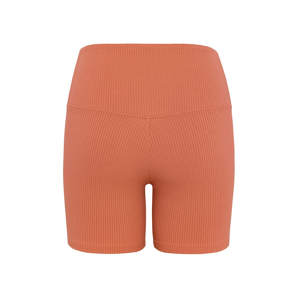 Midi Bike Short | Coral Rib