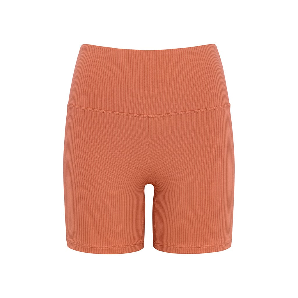 Midi Bike Short | Coral Rib