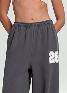 Better League Wide-Leg Sweatpants | Charcoal