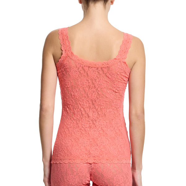 Signature Lace Unlined Camisole | Courageous Coral