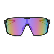 Unisex | Charge Sunglasses | Matte Black | Pink Rush Polarized Lenses