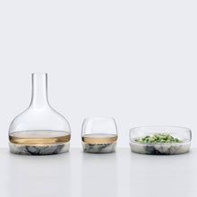 Chill Carafe With Marble Base | Clear Crystal/Marble