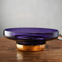 Contour Bowl - Wide | Purple/Gold