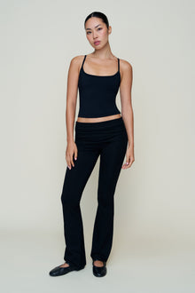 Womens | Fearless Foldover Pant | Black