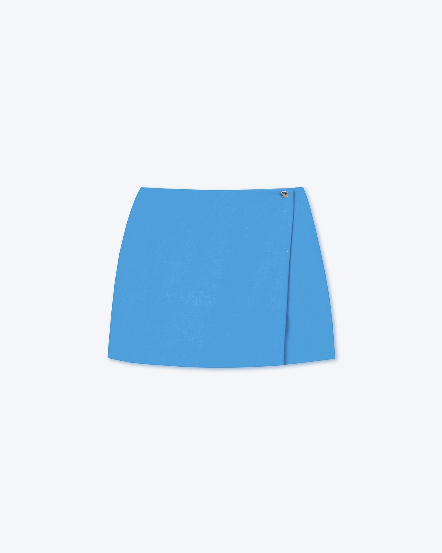 Svana Ecovero Wrap Mini Skort | Blue