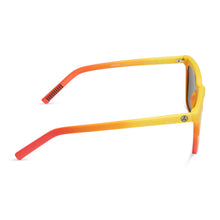 Unisex | Human Torch Sunglasses | Radiant Yellow To Orange Flame Fade | Blazing Red Orange Polarized Lenses