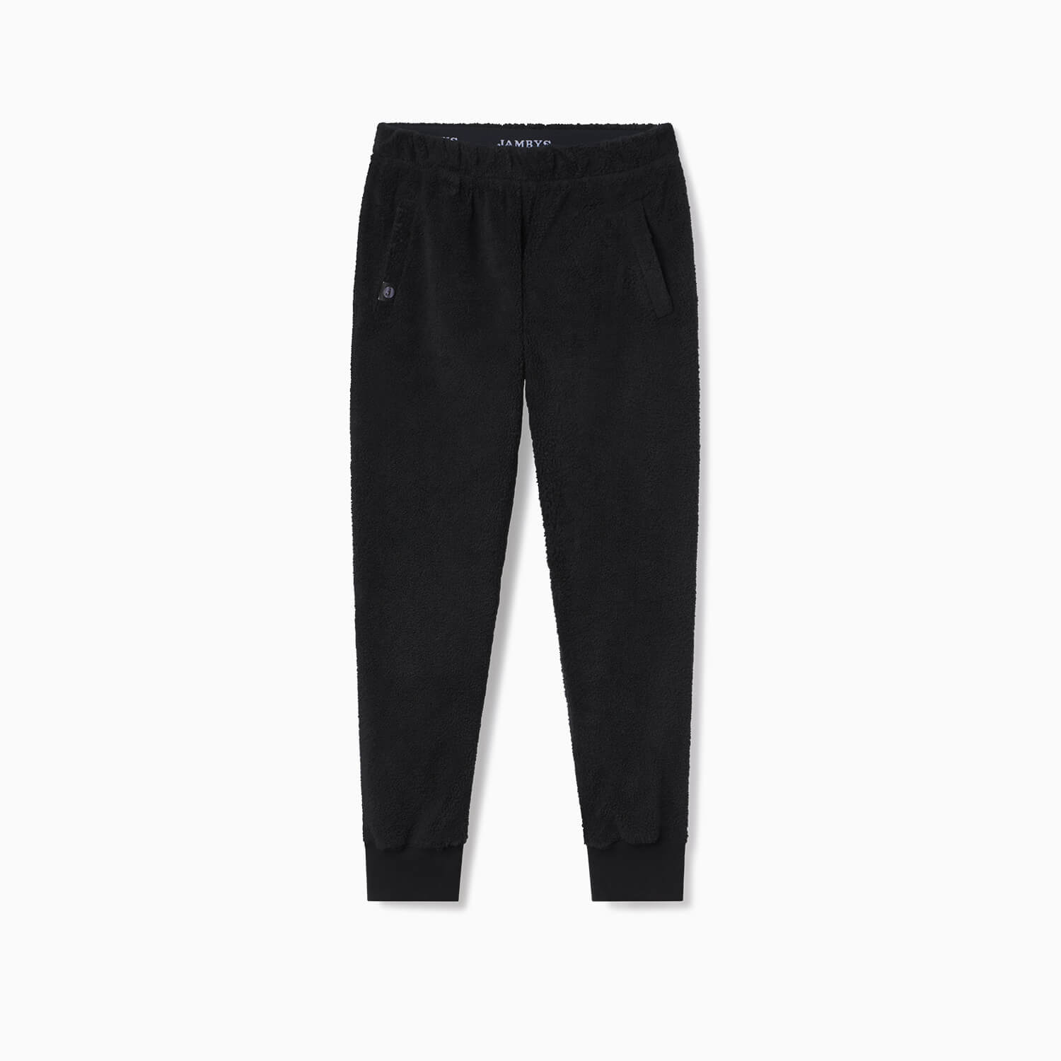 Sherpa Fleece Lounge Joggers | Black