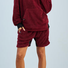 Sherpa Fleece Short | Cabernet