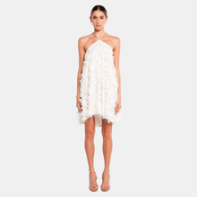 Frankie Fringe Dress | OW White