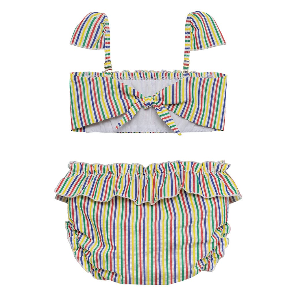 Mini Cabana Bikini Set | Fun Stripe