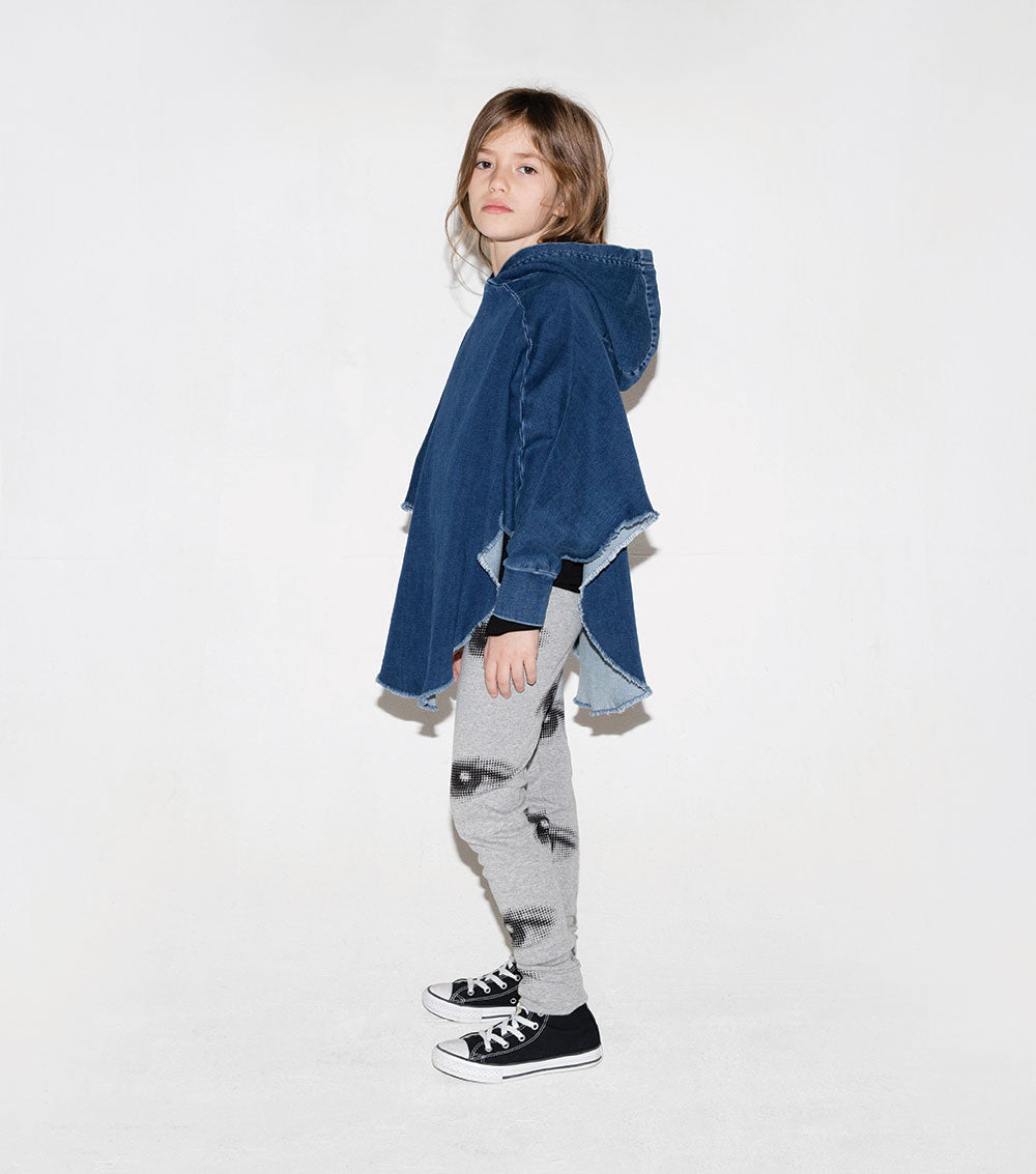 Kid | Eye Baggy Pants | Powder Pink