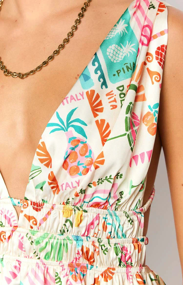 Genovia Mini Dress | Dolce Vita Print