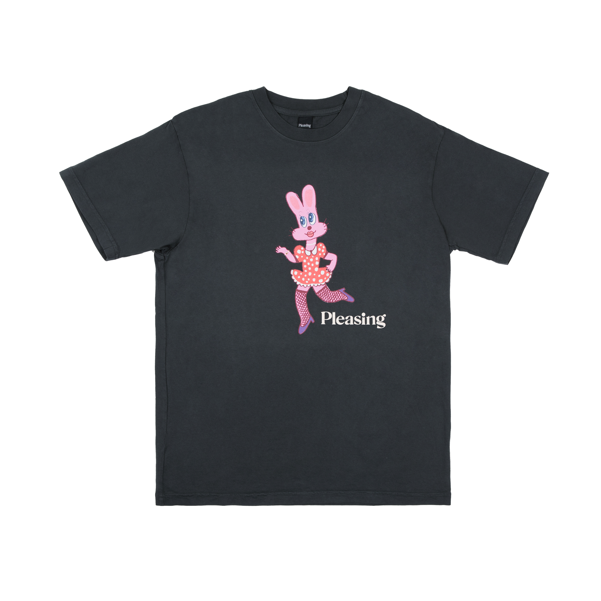 The Fancy Bunny Tee | Black