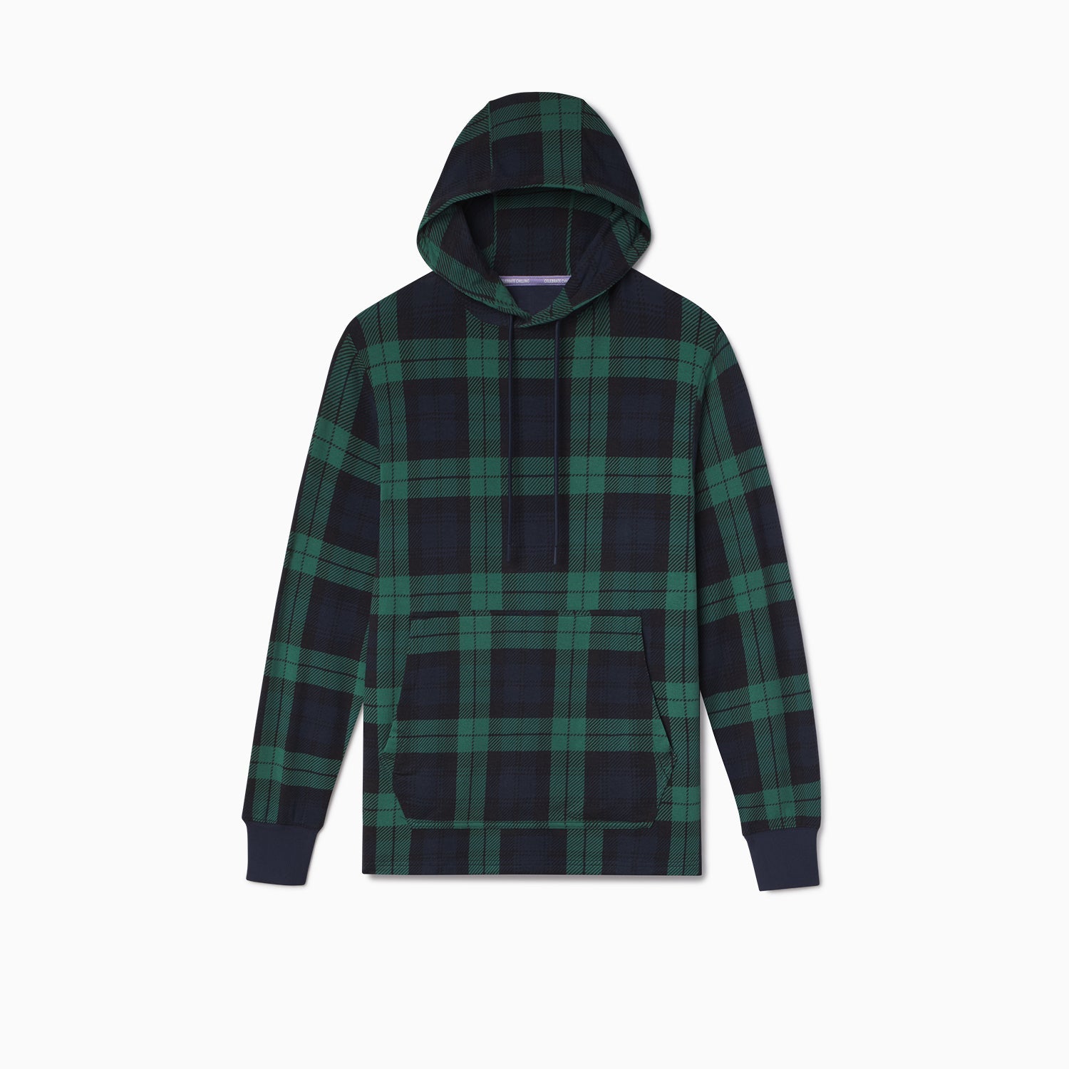 Modal French Terry House Hoodie | Black Watch/Navy