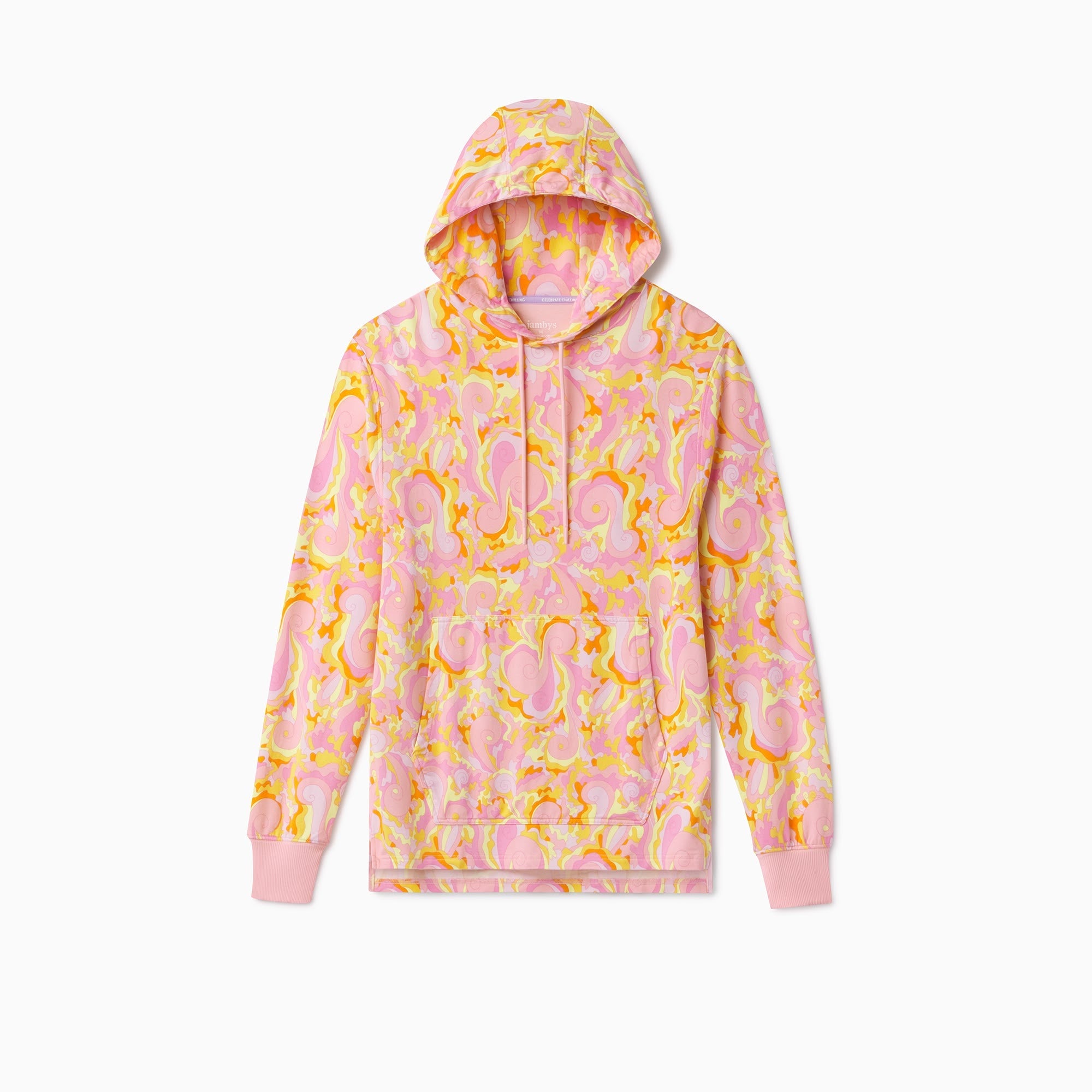 Modal French Terry House Hoodie | Groovy Swirl